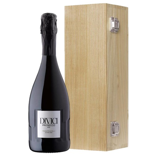 Divici Prosecco DOC in Luxury Oak Box